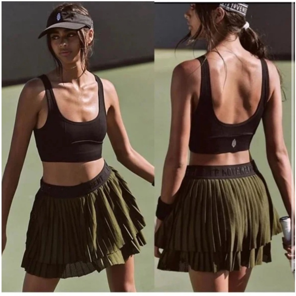 NWT FREE PEOPLE tiered skirt size XL